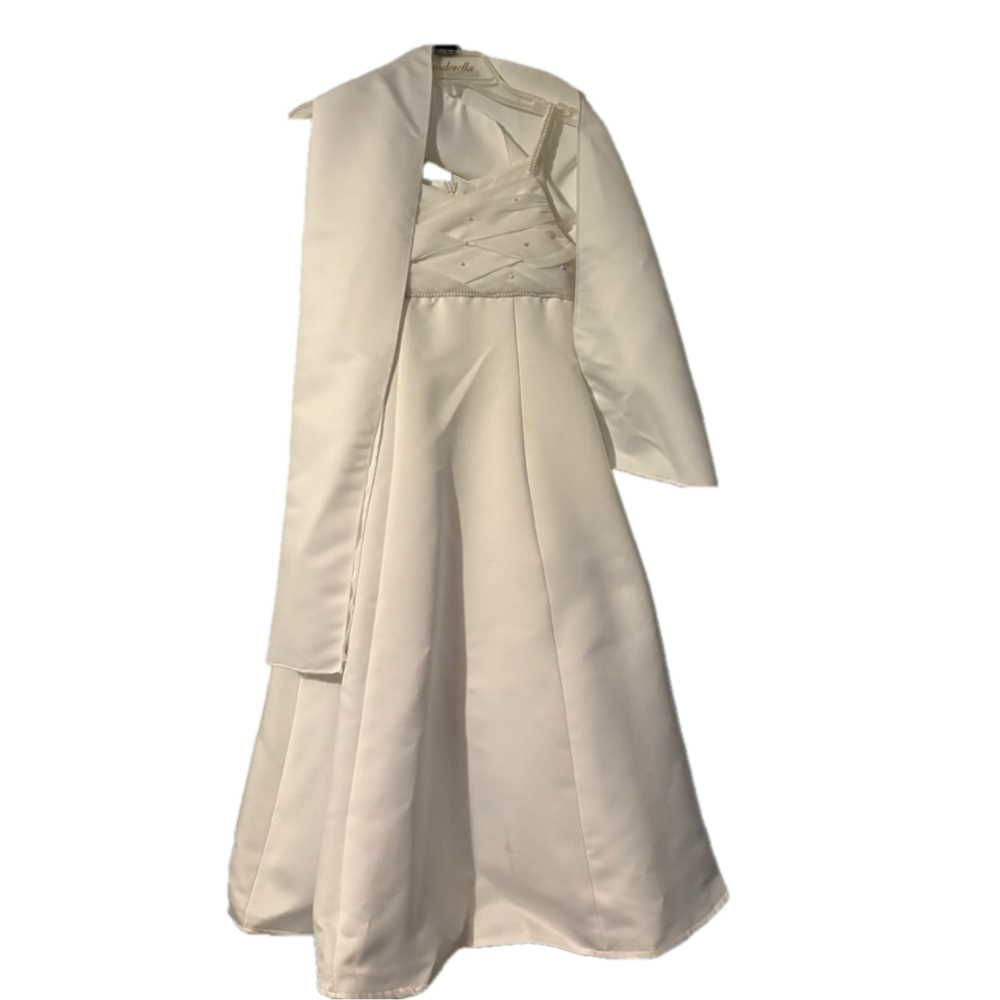 Elegant White Girls dress